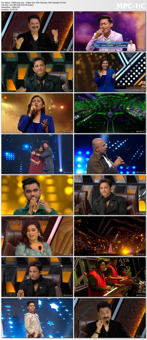 7HitMovies.cool Indian Idol 10th February 2024 Episode 37.mkv thumbs