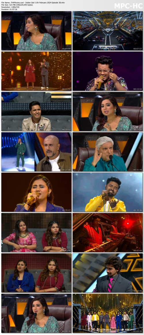 7HitMovies.cool Indian Idol 11th February 2024 Episode 38.mkv thumbs